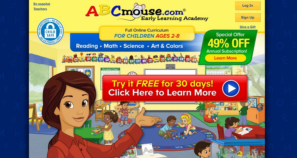 ABCMouse Online Learning Tool