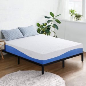 Olee Sleep Gel Infused 10-Inch Layer Top Memory Foam Mattress