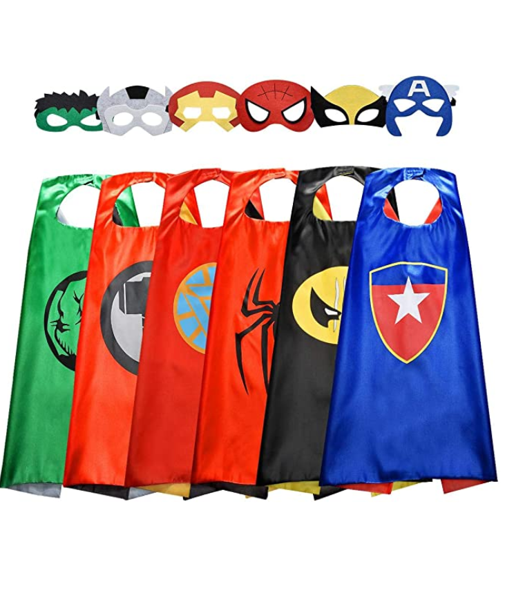 Superhero capes Boy Costumes 