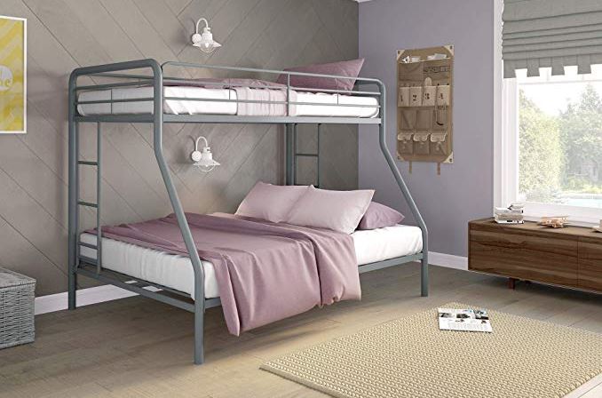 DHP Sturdy Metal Bunk Bed 