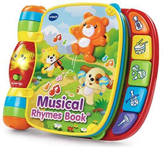 Toddlers Educational Toys VTech Musical Rhymes Book