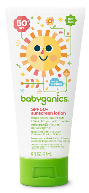 Babyganics Mineral-Based Baby Sunscreen Lotion