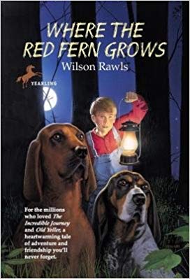 Middle School Books Where the Red Fern Grows by Wilson Rawls