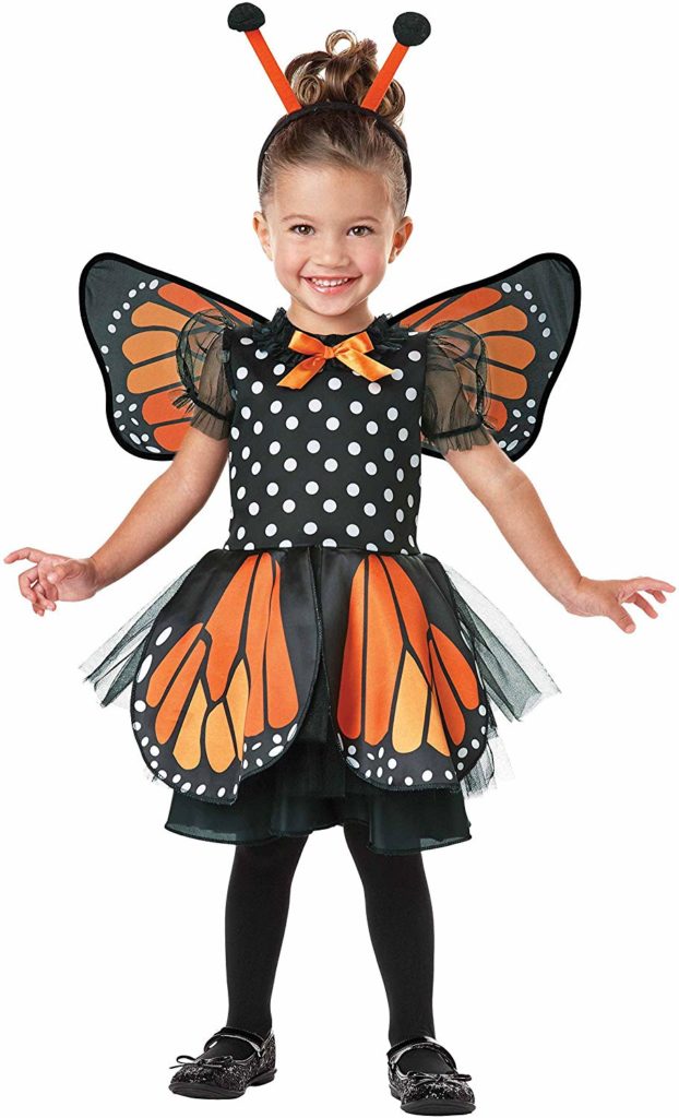 Toddler Monarch Butterfly Halloween Costume