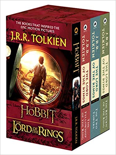 High School Books The Hobbit and Lord of the Rings 4-Book Boxed Set