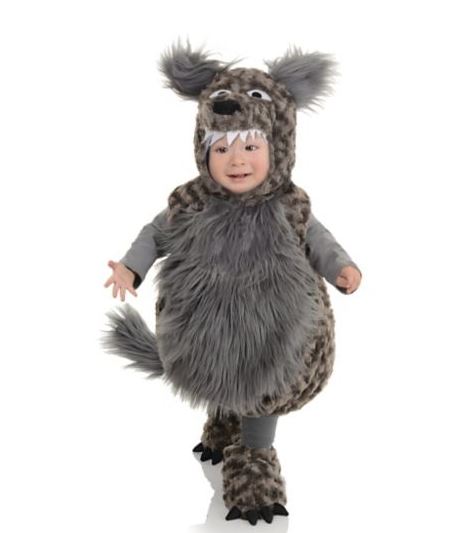 Toddler Belly Babies Wolf Costume