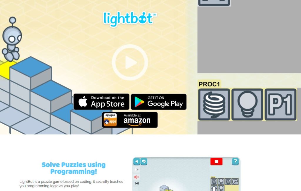 Educational Apps Lightbot App 