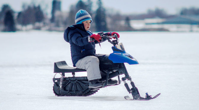 NASEKA Electric Snowmobile for Kids Featured image 1