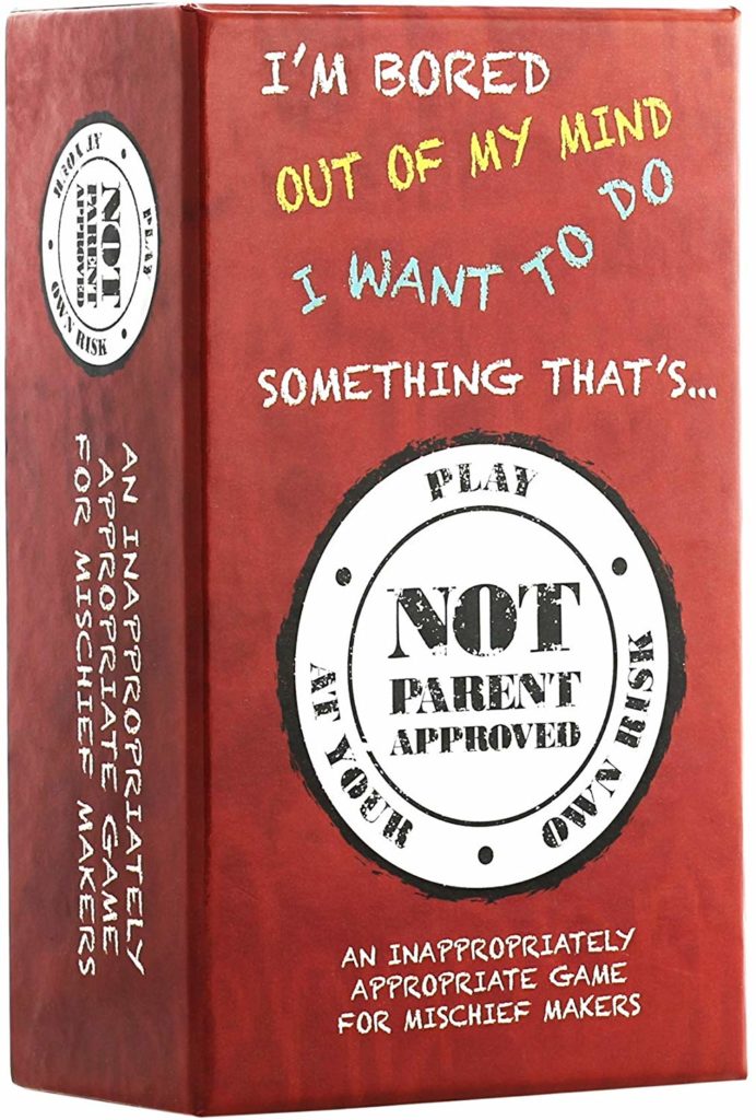Not Parent Approved: A Card Game for Kids, Families and Mischief Makers