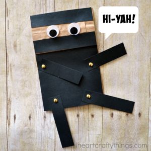 paper bag ninja craft 8