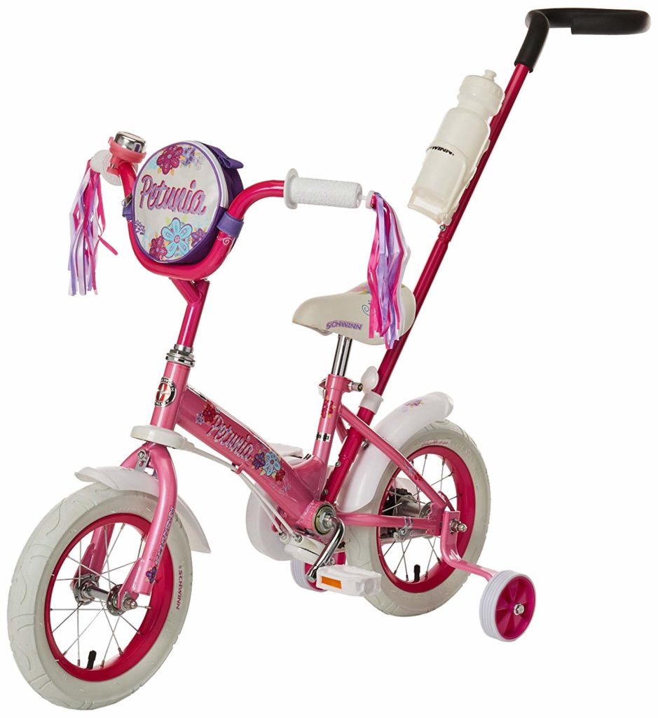 Schwinn Petunia and Grit Bicycle with Training Wheels