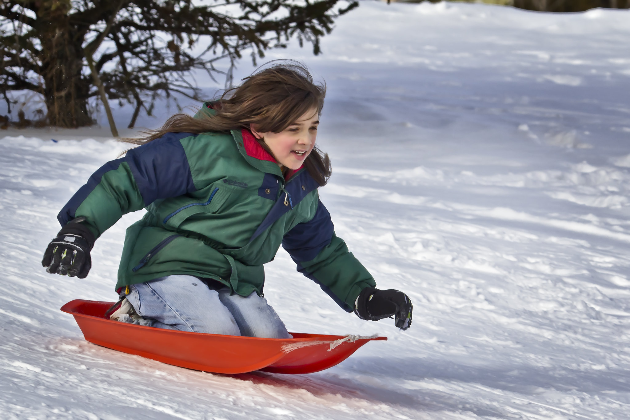 sledding 