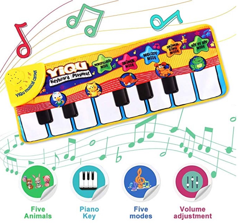 Kids' Piano Toy Mat