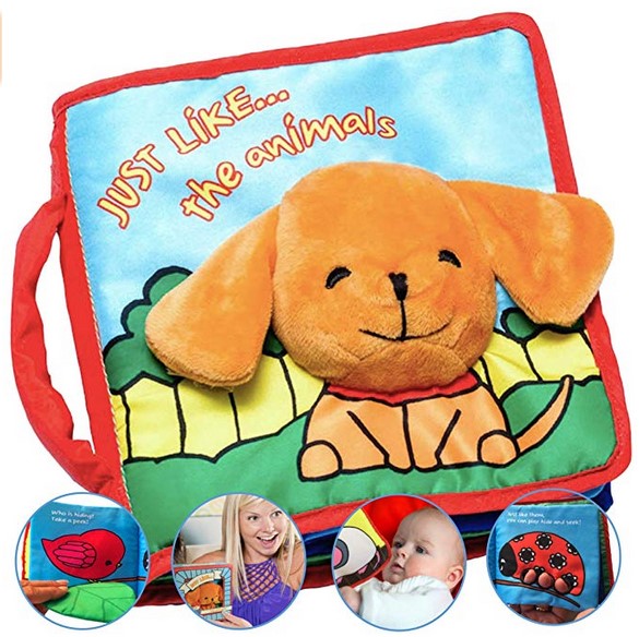 Premium Soft Interactive Baby Book