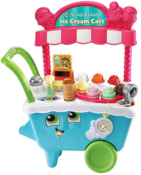 2 year old girls gifts Scoop & Learn Ice Cream Cart