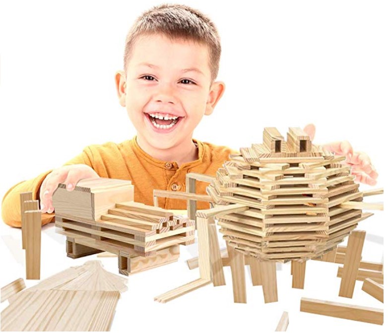 toddlers creativity toys Wooden Building Toys