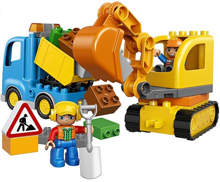 LEGO Town Truck & Tracked Excavator