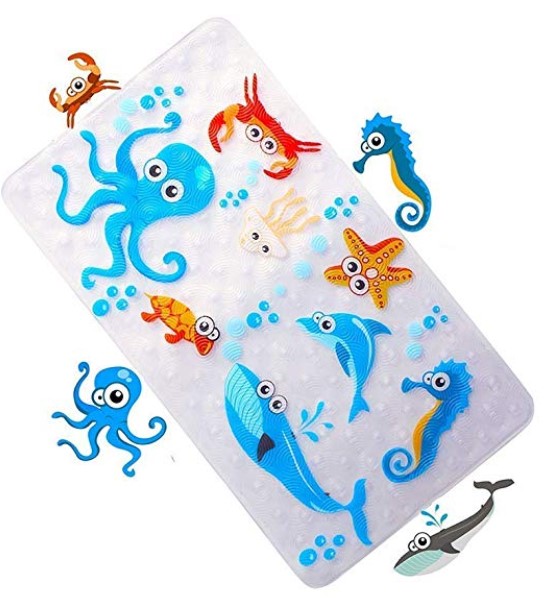 Kid Safe Bath Products cartoon non-slip bath Mat