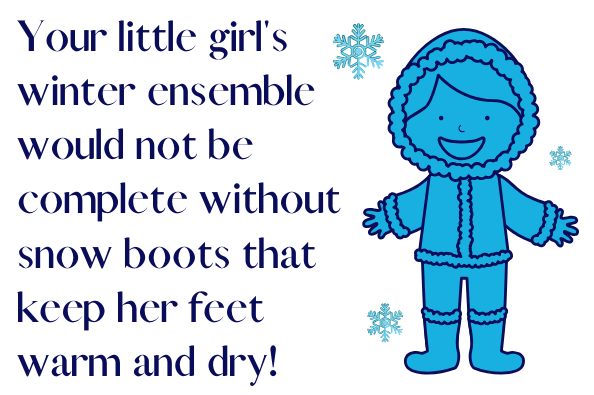 fashionable girls snow boots fact