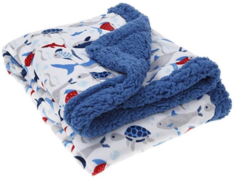 teddy sherpa blanket