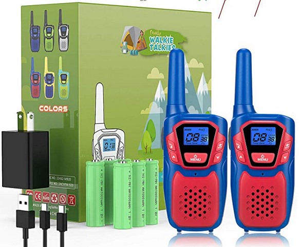 Rechargeable walkie talkies