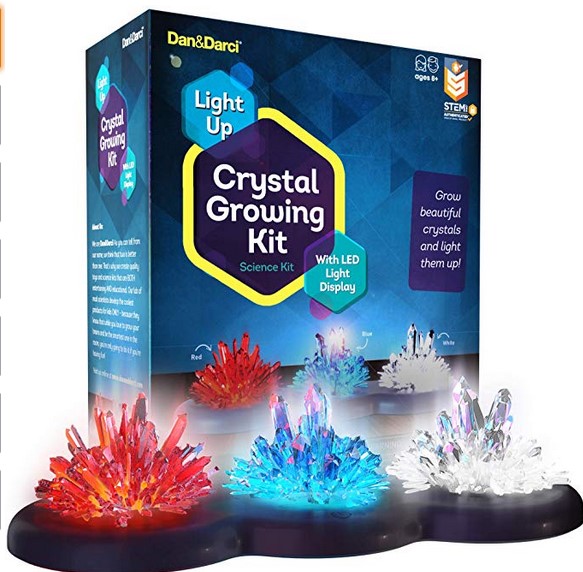 11 year old girls gifts Light-up Crystal Growing Kit