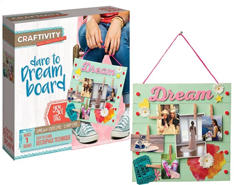 12 year old girls gifts CRAFTIVITY Dare to Dream Board Kit