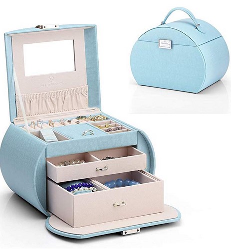 12 year old girls gifts Vlando Princess Style Medium Size Jewelry Box