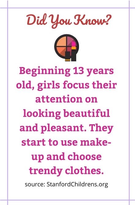 13-year-old GIRLS fact