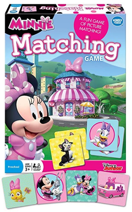 3 year old girls gifts Minnie match game
