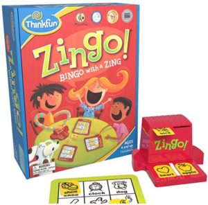 Zingo Bingo Board Game for Early Readers