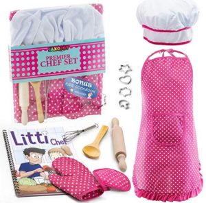 4 year old girls gifts Cooking and Baking Set for Little Girls
