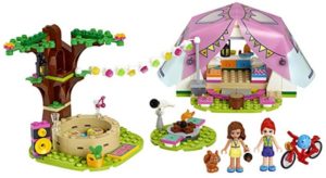 7-year-old GIRLS 5 Nature Glamping Building Kit