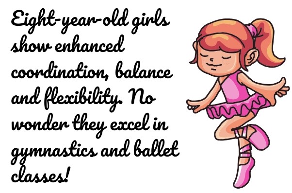 8 year old girls fact