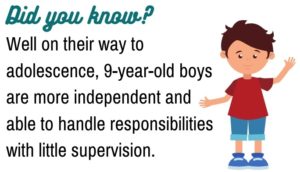 9-year-old BOYS fact