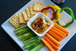 hummus veggies