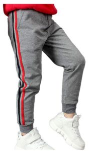 Striped Cotton Jogger Sweatpants