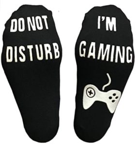 Novelty Cotton Socks for Gamers