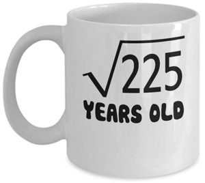 15th Birthday White Mug