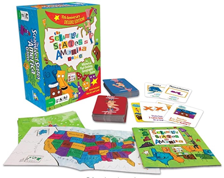 homeschool scrambled states