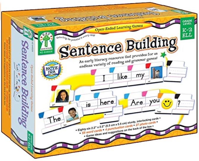 homeschool literacy cards