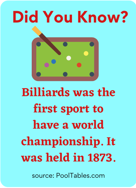 Billiards fact