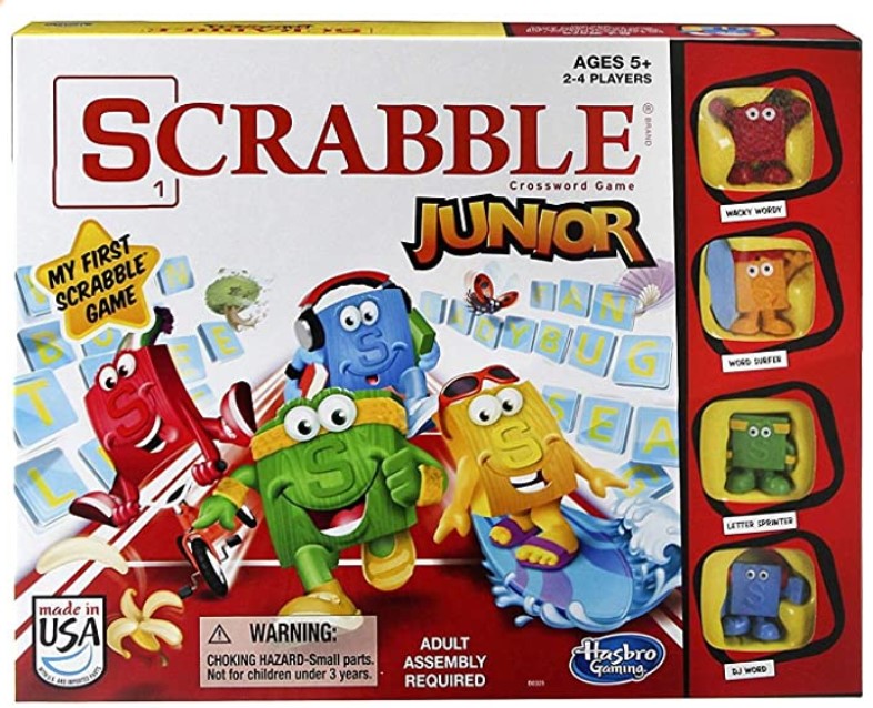 Learning Board Game Scrabble Jr