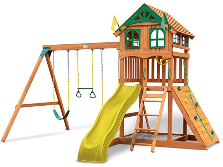 Outing Wood Swing Set 