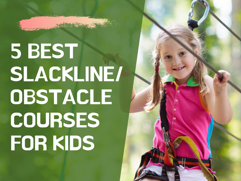 Slackline Obstacle Courses for Kids