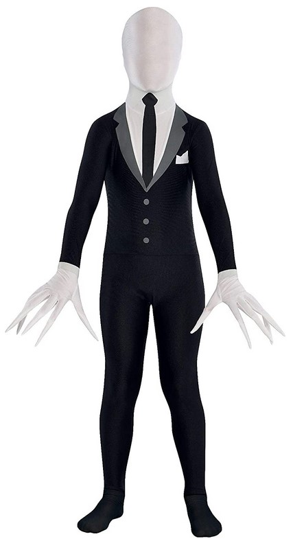 Amscan Slender Man Young Teens Costume 