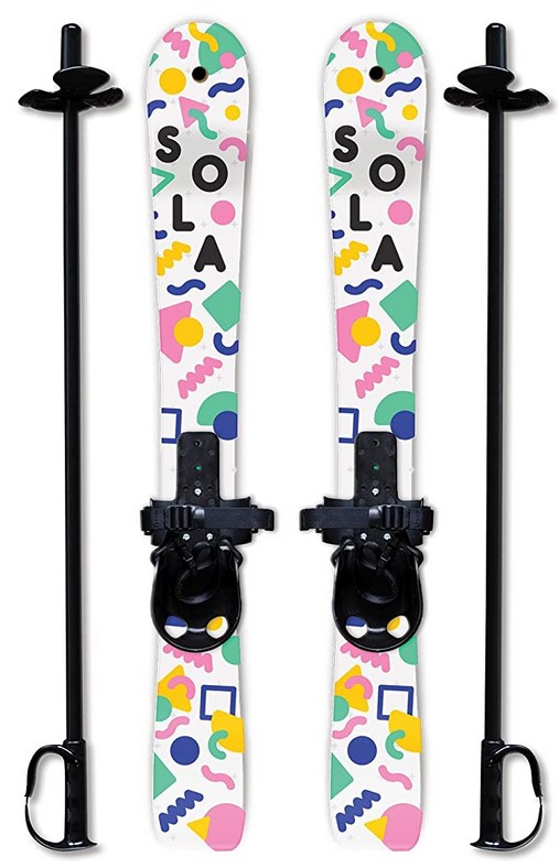 SOLA Winnter Sports Kid’s Beginner Snow Skis