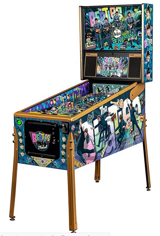 Stern Pinball The Beatles Gold Edition Arcade Pinball Machines