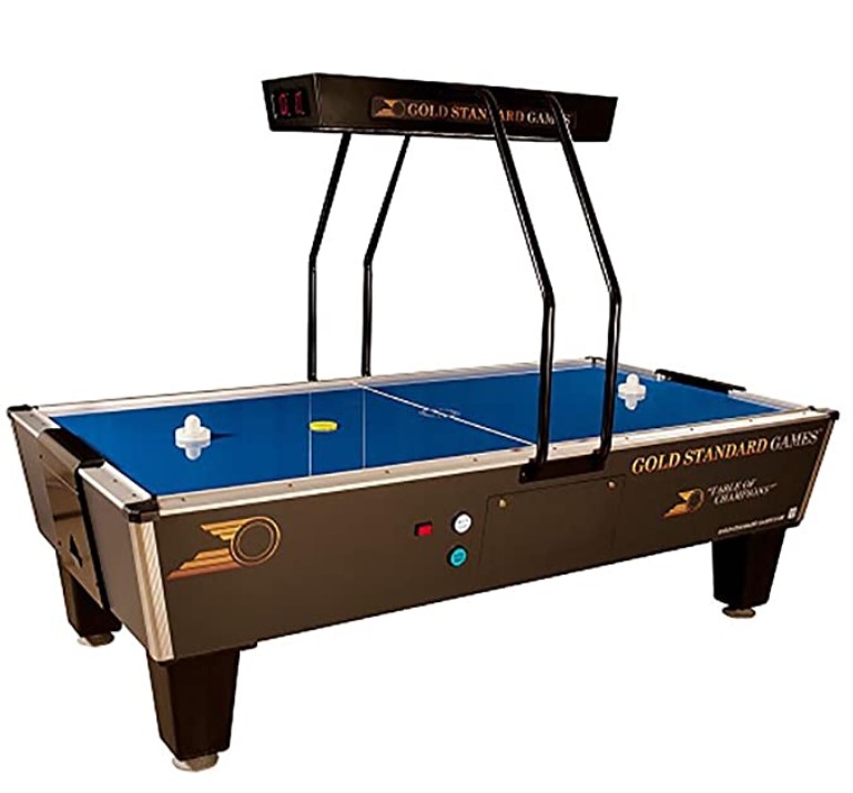 Indoor Arcade Games Gold Standard Games Tournament Pro Elite Air Hockey Table