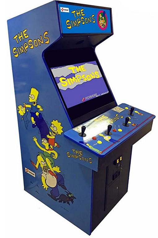 Indoor Arcade Games Konami Simpsons 4 Player Arcade Game